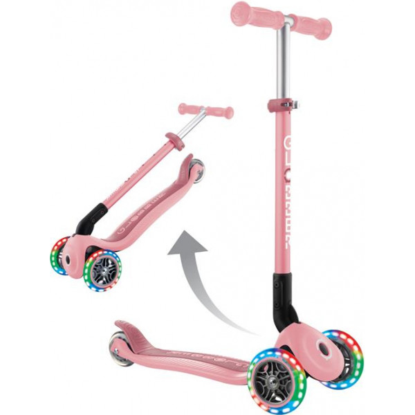 Фото - Трёхколёсный самокат Globber PRIMO FOLDABLE LIGHTS (432-211-3)