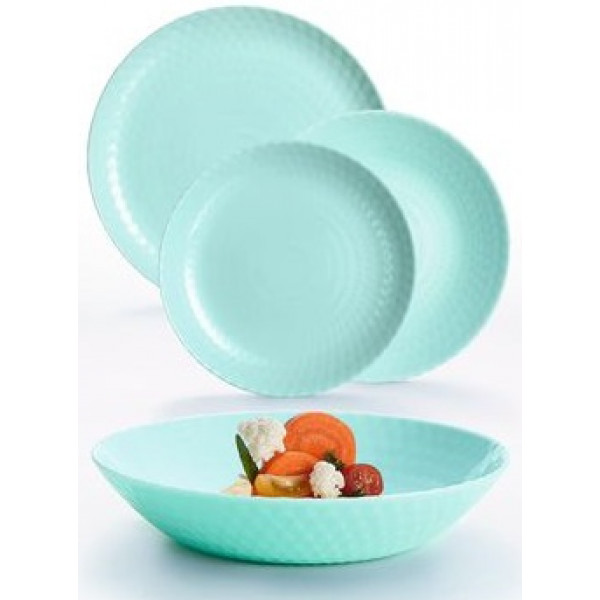 Фото - Столовый сервиз Luminarc Pampille Turquoise 18 пр (Q6154)