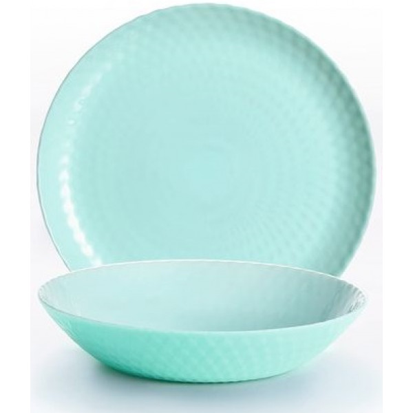Фото - Столовый сервиз Luminarc Pampille Turquoise 18 пр (Q6154)