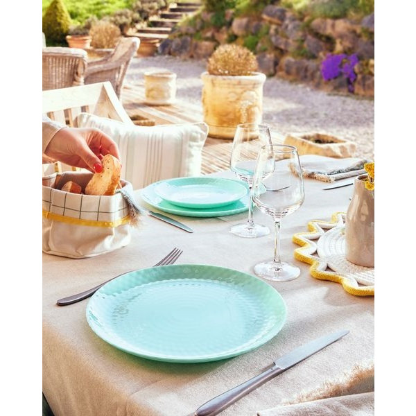 Фото - Столовый сервиз Luminarc Pampille Turquoise 18 пр (Q6154)