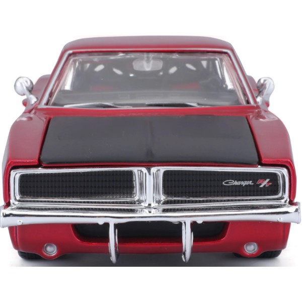 Фото - Коллекционная машинка 1:24 Maisto 1969 Dodge Charger R/T (32537 met. red)