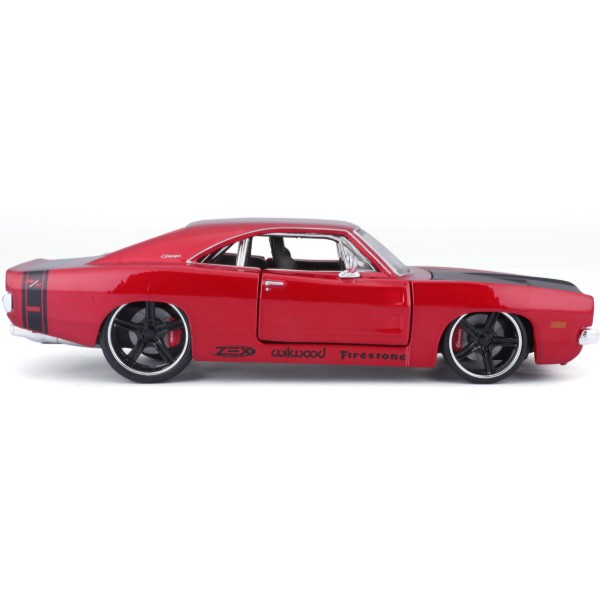 Фото - Коллекционная машинка 1:24 Maisto 1969 Dodge Charger R/T (32537 met. red)
