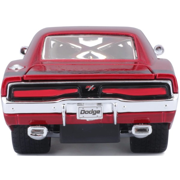 Фото - Коллекционная машинка 1:24 Maisto 1969 Dodge Charger R/T (32537 met. red)