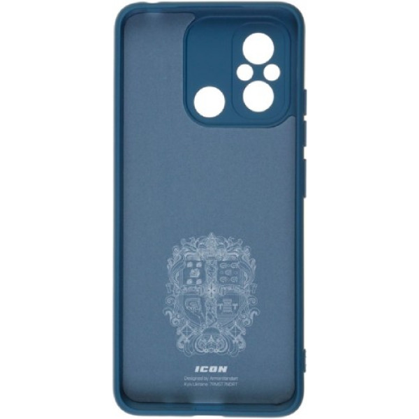 Фото - Чохол для смартфону Armorstandart Icon for Xiaomi Redmi 12С/11A Camera cover Dark Blue (ARM65967)