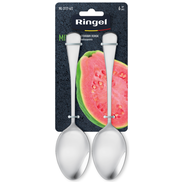 Фото - Набір ложок столових Ringel Mira 6 шт. (RG-3117-6/2)