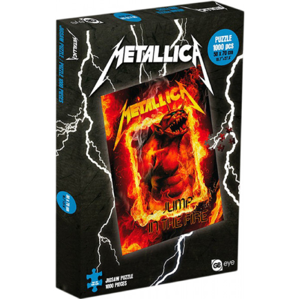 Фото - Пазли (8 +) GB Eye METALLICA Fire Demon (GBYJDP005)