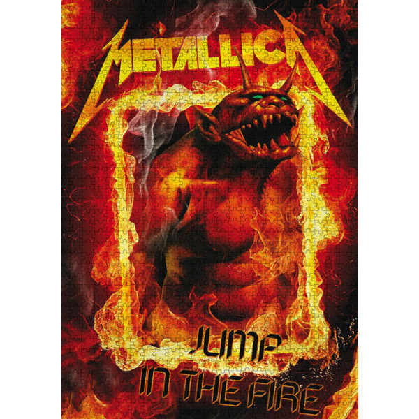 Фото - Пазли (8 +) GB Eye METALLICA Fire Demon (GBYJDP005)
