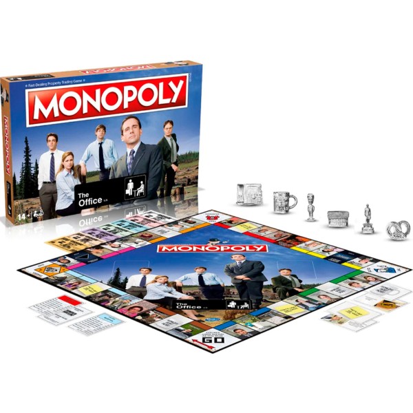 Фото - Настольная игра (12+) Winning Moves THE OFFICE Monopoly Winning Moves (WM03010-EN1-6)