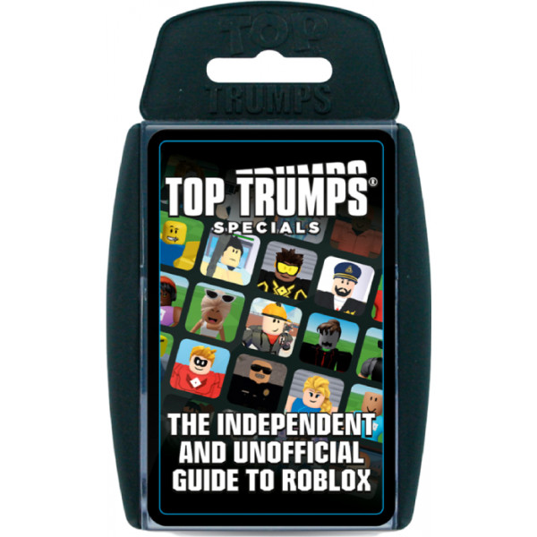 Фото - Настільна гра (5-7 років) Winning Moves ROBLOX The Independent and Unofficial Guide Top Trumps (WM03145-EN1-6)
