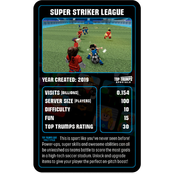Фото - Настільна гра (5-7 років) Winning Moves ROBLOX The Independent and Unofficial Guide Top Trumps (WM03145-EN1-6)