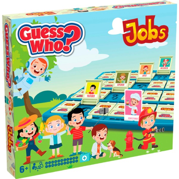 Фото - Настольная игра (5-7 лет) Winning Moves Jobs - Guess Who? (WM04515-ML1-6)