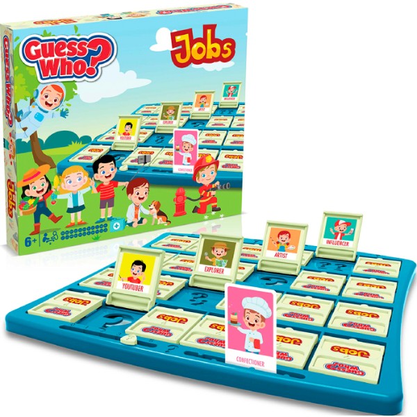 Фото - Настольная игра (5-7 лет) Winning Moves Jobs - Guess Who? (WM04515-ML1-6)