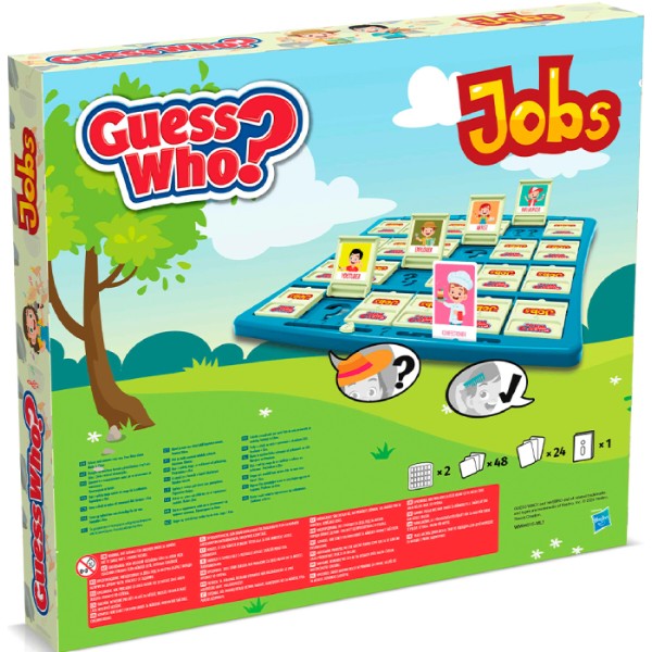 Фото - Настольная игра (5-7 лет) Winning Moves Jobs - Guess Who? (WM04515-ML1-6)