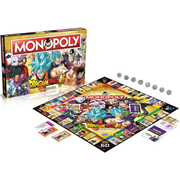 Фото - Настольная игра (8+) Winning Moves DRAGON BALL Super Monopoly - EN (4095)