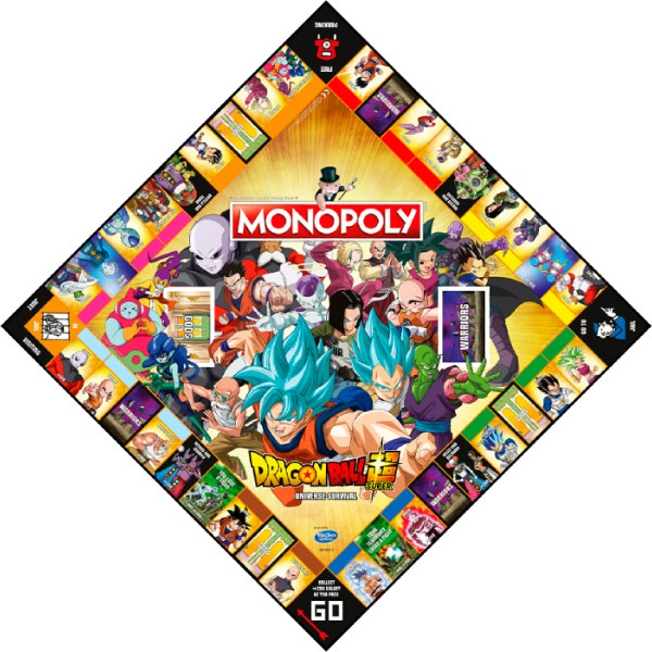 Фото - Настольная игра (8+) Winning Moves DRAGON BALL Super Monopoly - EN (4095)