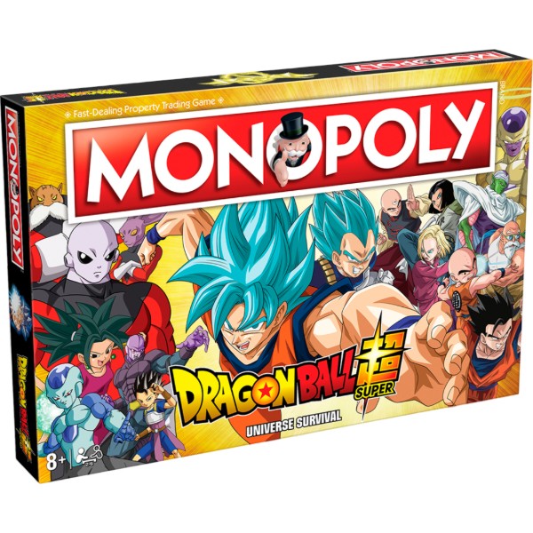 Фото - Настольная игра (8+) Winning Moves DRAGON BALL Super Monopoly - EN (4095)