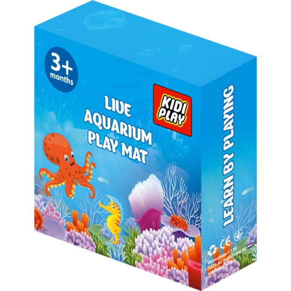 Фото - Розвиваючий килимок Kidiplay CRAB Pink (KPLYCRBP)