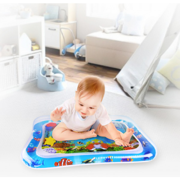 Фото - Розвиваючий килимок Kidiplay SHARK Blue (KPLYSHKBL)