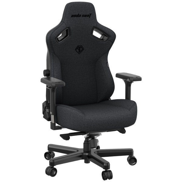 Фото - Крісло для геймерів Anda Seat Kaiser 3 Size XL Dark Gray Linen Fabric (AD12YDC-XL-01-GB-CF)