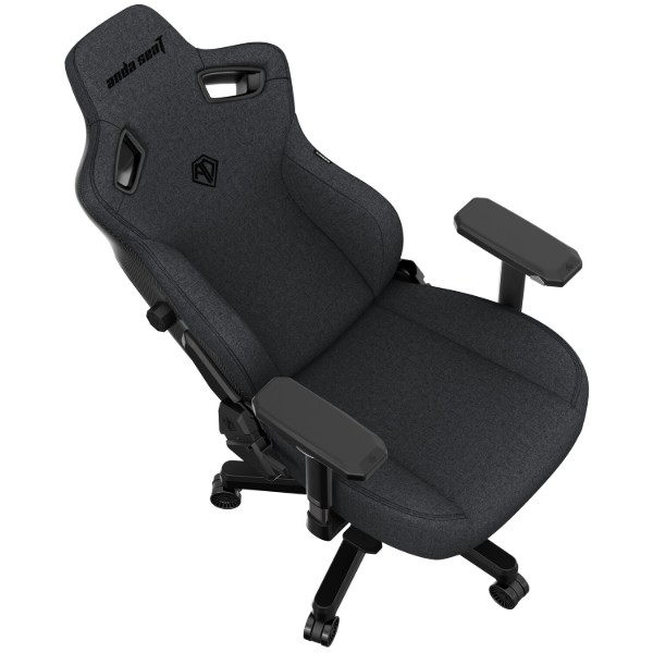 Фото - Крісло для геймерів Anda Seat Kaiser 3 Size XL Dark Gray Linen Fabric (AD12YDC-XL-01-GB-CF)