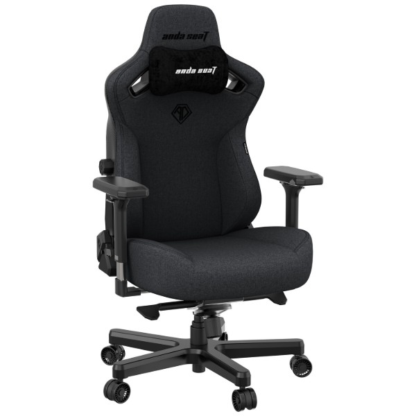 Фото - Крісло для геймерів Anda Seat Kaiser 3 Size XL Dark Gray Linen Fabric (AD12YDC-XL-01-GB-CF)