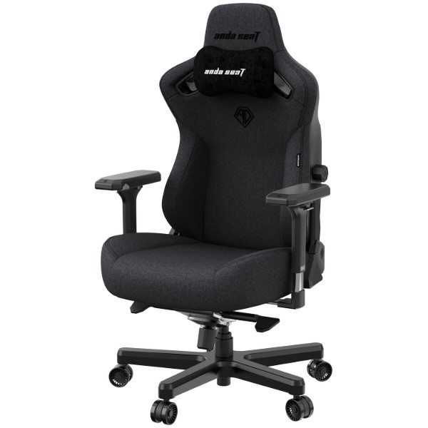 Фото - Крісло для геймерів Anda Seat Kaiser 3 Size XL Dark Gray Linen Fabric (AD12YDC-XL-01-GB-CF)