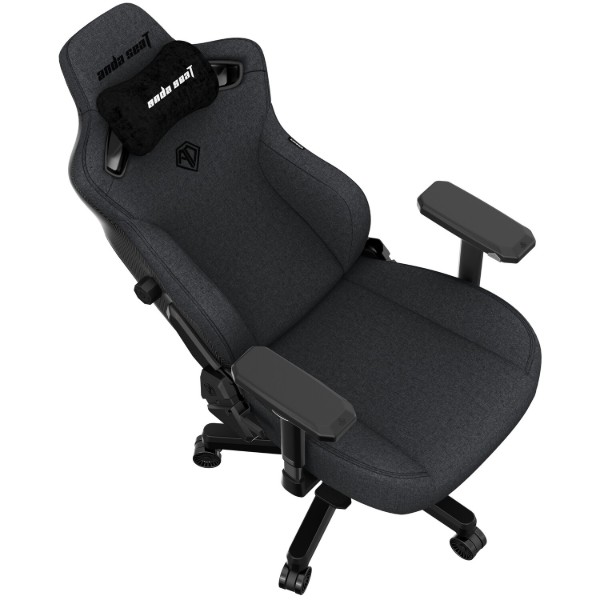 Фото - Крісло для геймерів Anda Seat Kaiser 3 Size XL Dark Gray Linen Fabric (AD12YDC-XL-01-GB-CF)