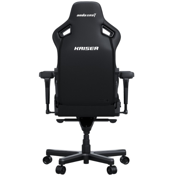 Фото - Крісло для геймерів Anda Seat Kaiser 4 Size L Black Linen Fabric (AD12YDDC-L-20-B-CF)