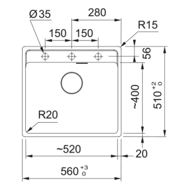Фото - Мийка кухонна Franke Maris MRG 610-52 TL