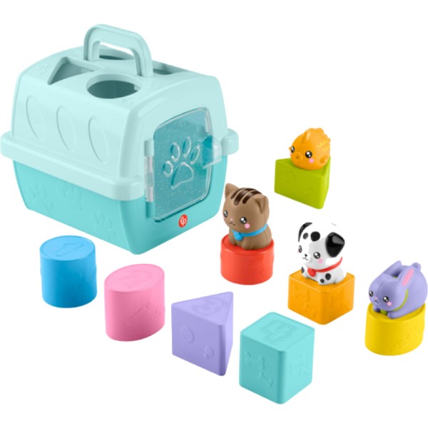 Фото - Сортер Fisher-Price переноска с животными (HTW93)