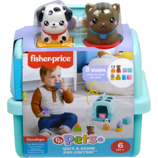 Фото - Сортер Fisher-Price переноска с животными (HTW93)