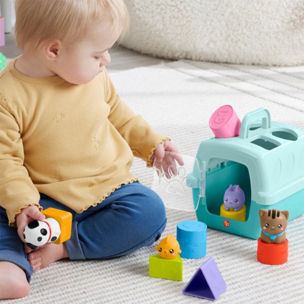 Фото - Сортер Fisher-Price переноска с животными (HTW93)