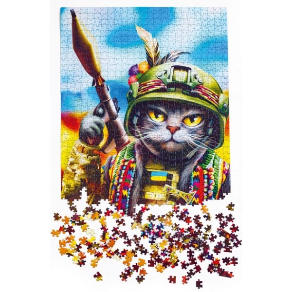 Фото - Пазли (8 +) De.tail "Cat grenade launcher" (DT1000-08)