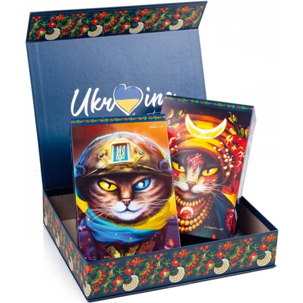 Фото - Пазли (8 +) De.tail 2 in 1 "Ukrainian Cat Soldier &amp;amp; Ukrainian molfarka"(DT500-10)
