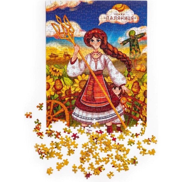 Фото - Пазли (8 +) De.tail «Ukrainian girl  with the trident» (DT500-08)