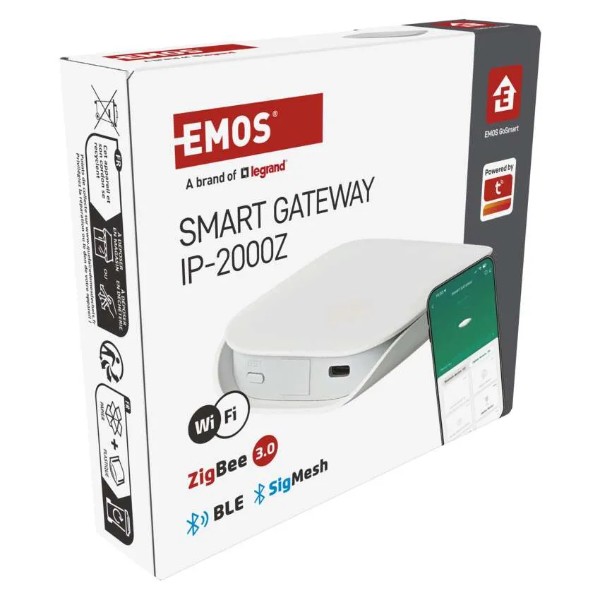 Фото - Багатофункціональний шлюз EMOS ZigBee H5002 GoSmart з Bluetooth та WiFi
