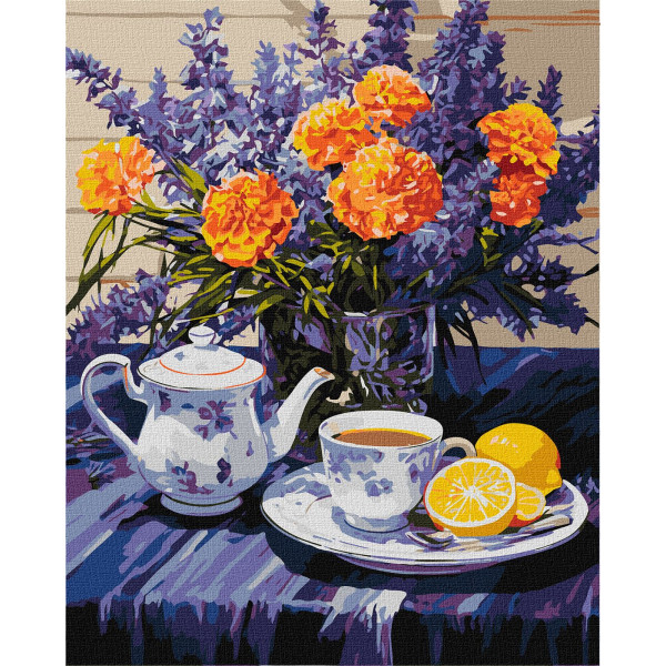 Фото - Картина за номерами Ideyka Лавандова гармонія ©art_selena_ua 40х50 см (KHO3265)