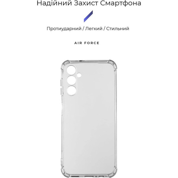 Фото - Чехол для смартфона Armorstandart Air Force for Samsung Galaxy A34 5G SM-A346 Camera cover Transparent (ARM66410)