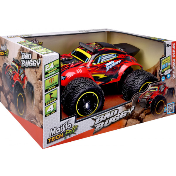 Фото - Радіокерований автотранспорт Maisto Tech Bad Buggy (81464 red)