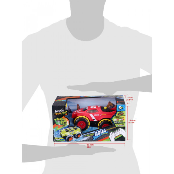 Фото - Радиоуправляемая машинкаMaisto Tech Cyklone Aqua (82142 Red)