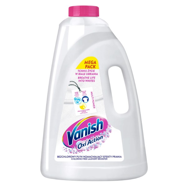 Фото - Засіб для видалення плям Vanish Oxi Action Multifunctional White 3 л
