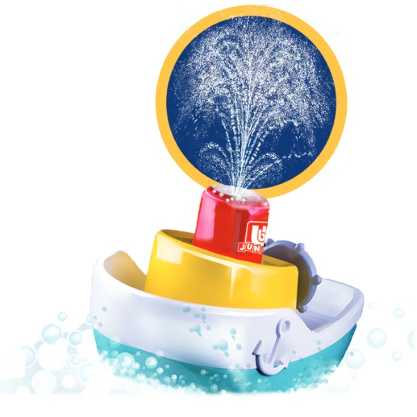 Фото - Іграшка для ванної Bb Junior Splash 'N Play - катер Spraying Tugboat (16-89003)