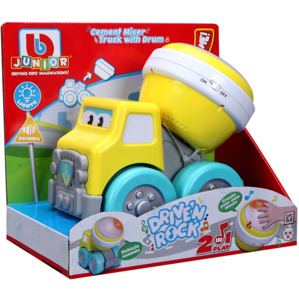 Фото - Базовый игровой транспорт для малыша Bb Junior Драйв энд рок (16-89032)
