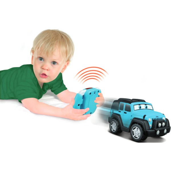 Фото - Базовий ігровий транспорт для малюка Bb Junior на і/Ч керуванні Jeep Wrangler Unlimited (16-82301)