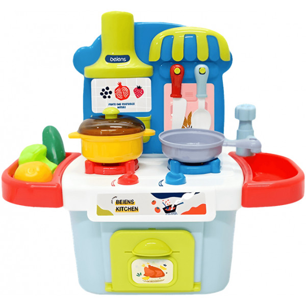 Фото - Сюжетно-рольова гра. Кухня Beiens блакитна (М2356blue)