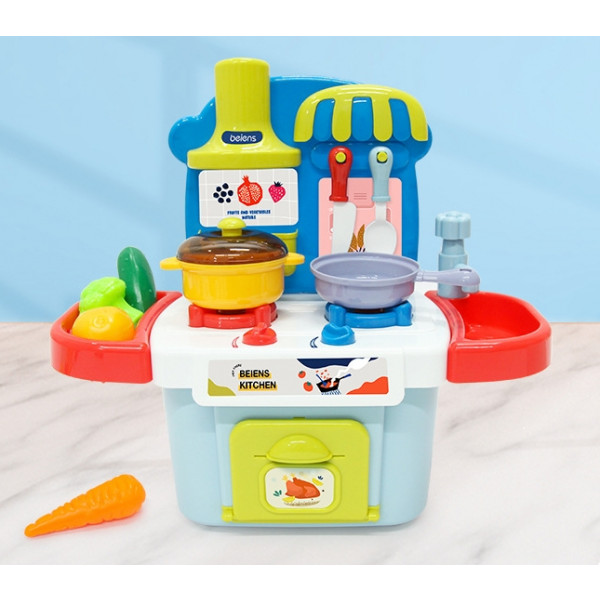 Фото - Сюжетно-рольова гра. Кухня Beiens блакитна (М2356blue)