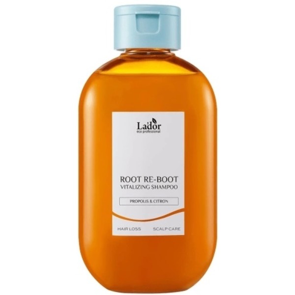 Фото - Шампунь женский Lador Root Re-Boot Vitalizing Shampoo Propolis&Citron 300 мл (8808033022264)