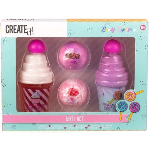 Фото - Набір засобів для купання малюка Create IT! CANDY (84820)