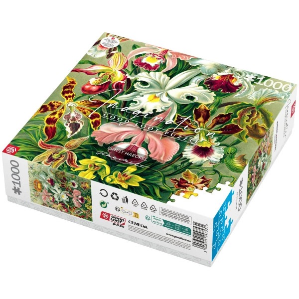 Фото - Пазлы (8+) Good Loot Imagination: Orchid Ernst Haeckel 1000 эл. (5908305247531)