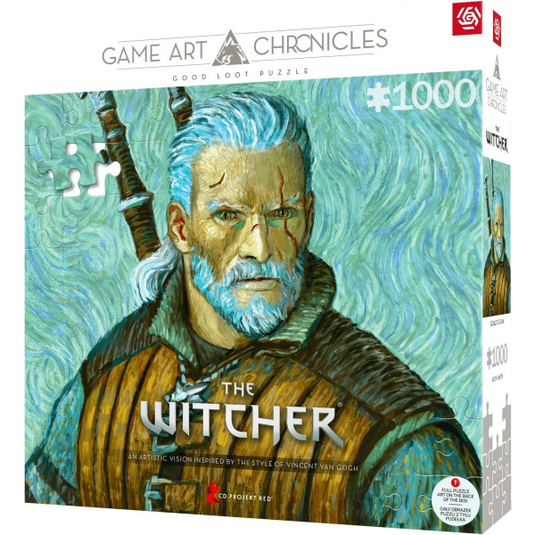 Фото - Пазлы (8+) Good Loot The Witcher Geralt of Rivia &amp; Vincent van Gogh 1000 эл. (5908305247548)
